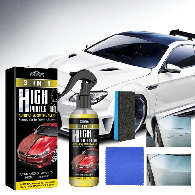 3 in 1 Ceramic Coating Polish Spray.